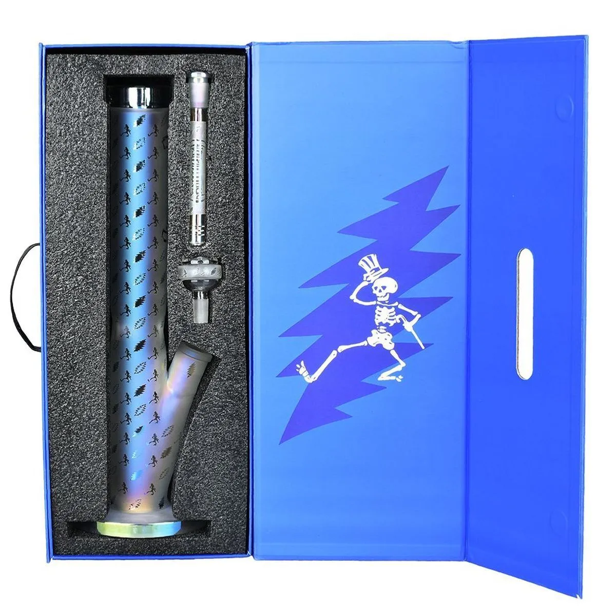 Bong en verre Bolts and Skellies (Grateful Dead x Pulsar) — image 2