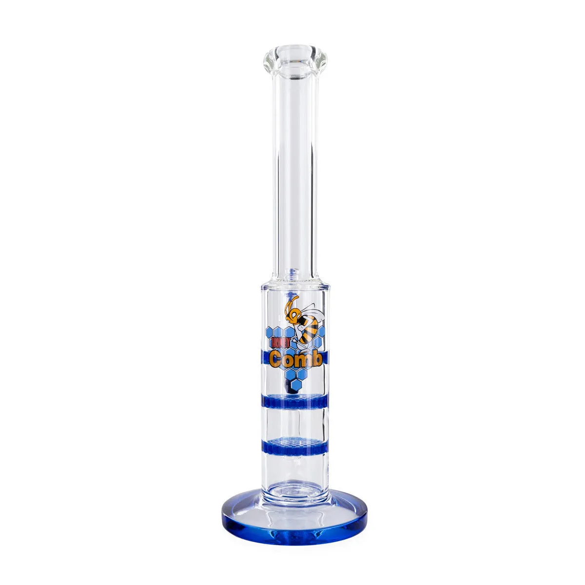 Bong en verre « Triple HoneyComb »