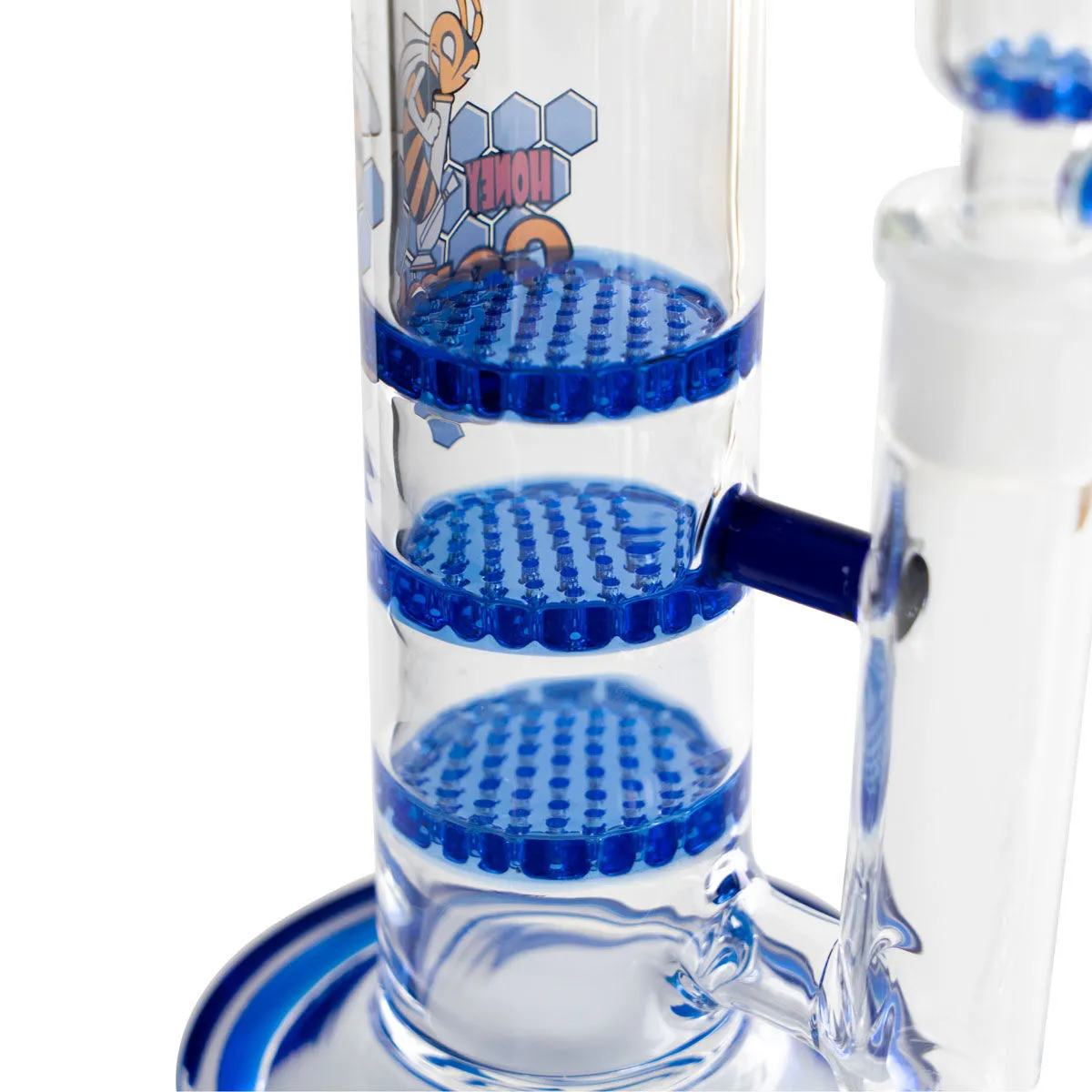 Bong en verre « Triple HoneyComb » — image 4