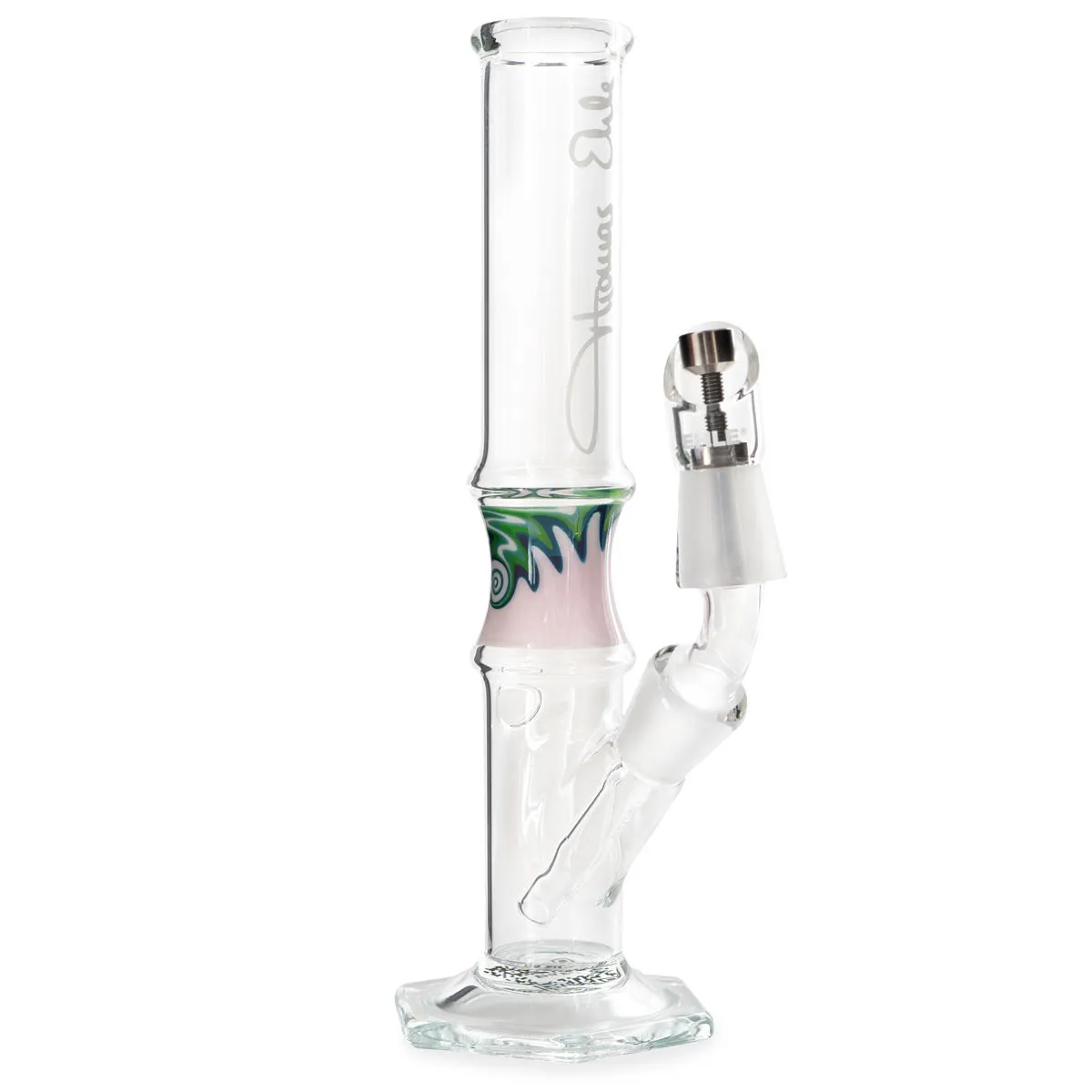 Bong à dab en verre Malachite EHLE