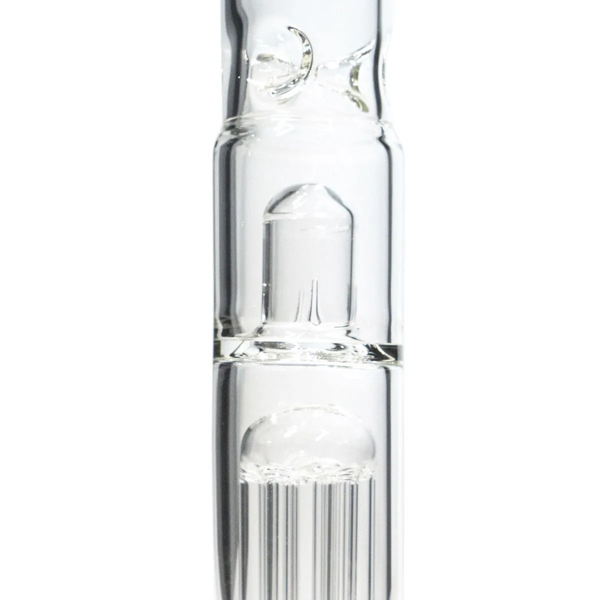 Bong en verre pour herbes et huiles Black Leaf — image 3