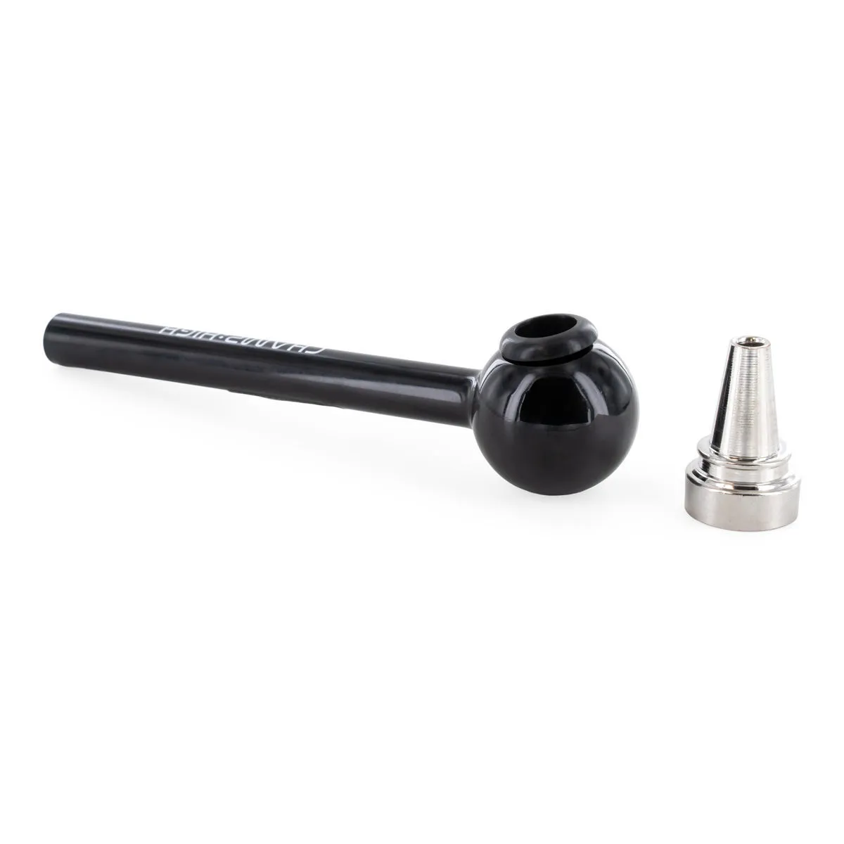 Pipe en verre noire Champ High — image 2