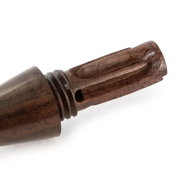 Pipe hybride verre/bois Mecha — image 2