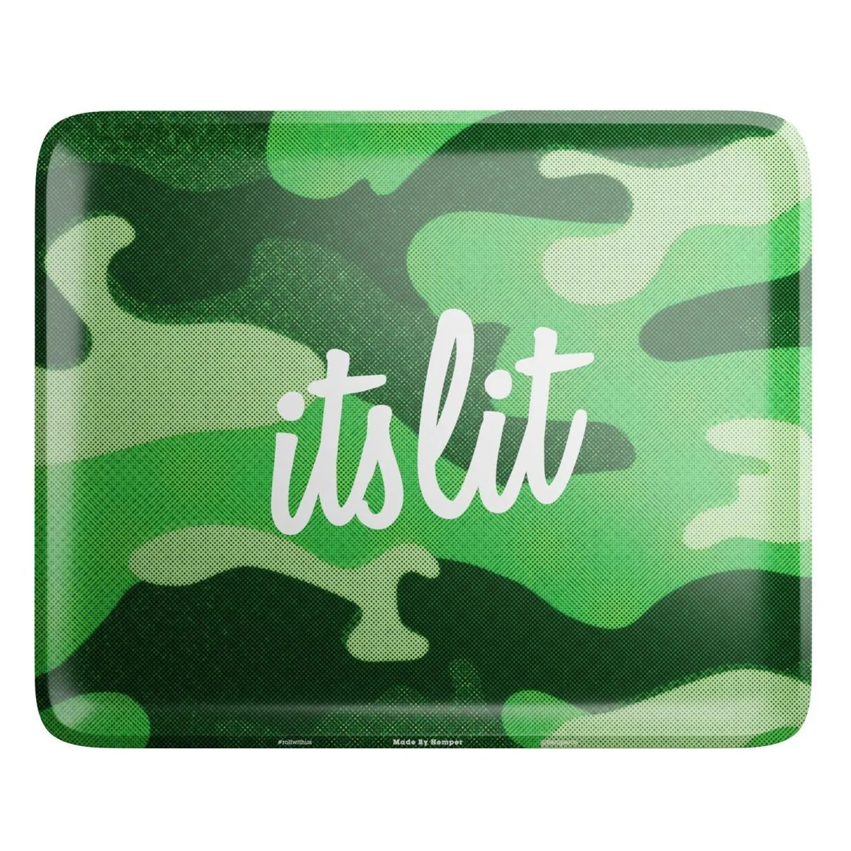 Plateau de roulage camouflage vert clair It's Lit! — image 4