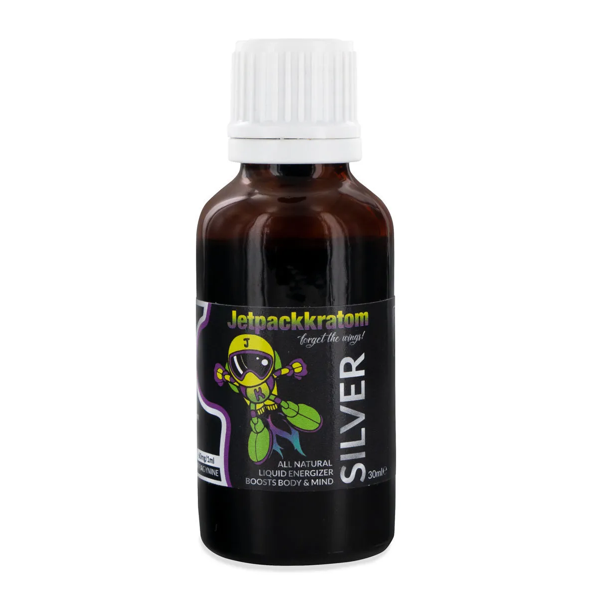 Jetpackkratom SILVER Extrait Liquide - 60mg — image 3