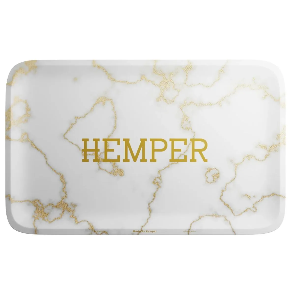 Plateau de roulage marbre blanc Luxe