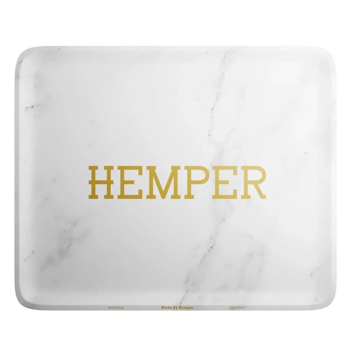 Plateau de roulage Hemper Luxe marbre blanc — image 4
