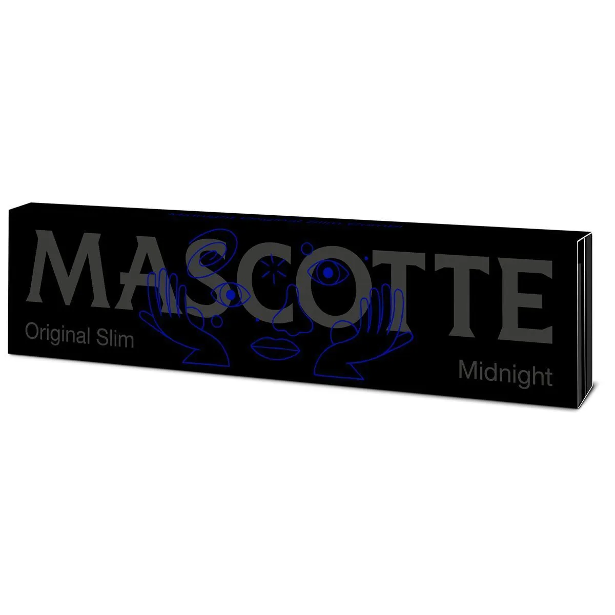 Mascotte Midnight Slim Combi feuilles à rouler avec filtres