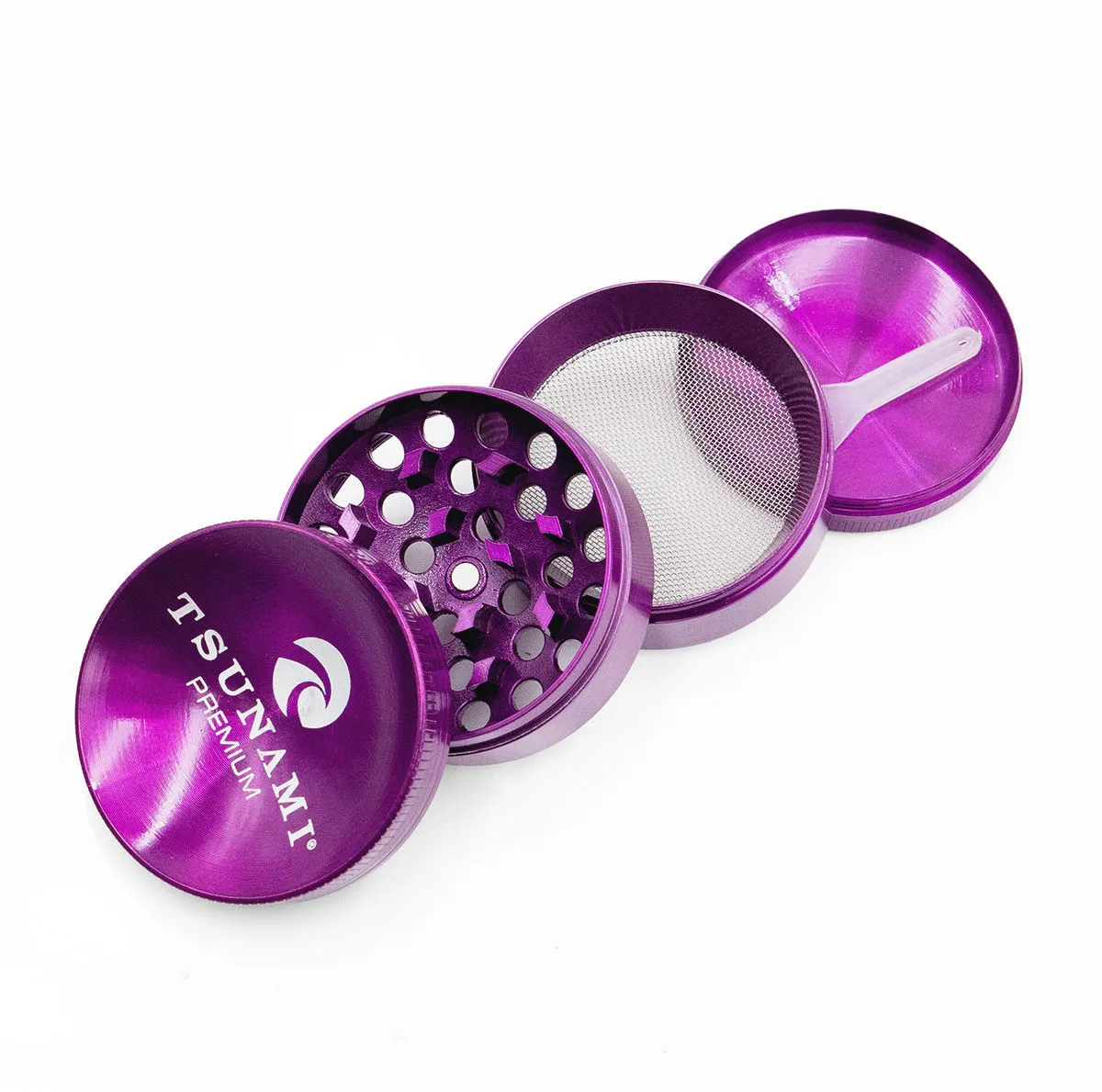 Grinder métallique 50mm (Tsunami Glass) — image 3