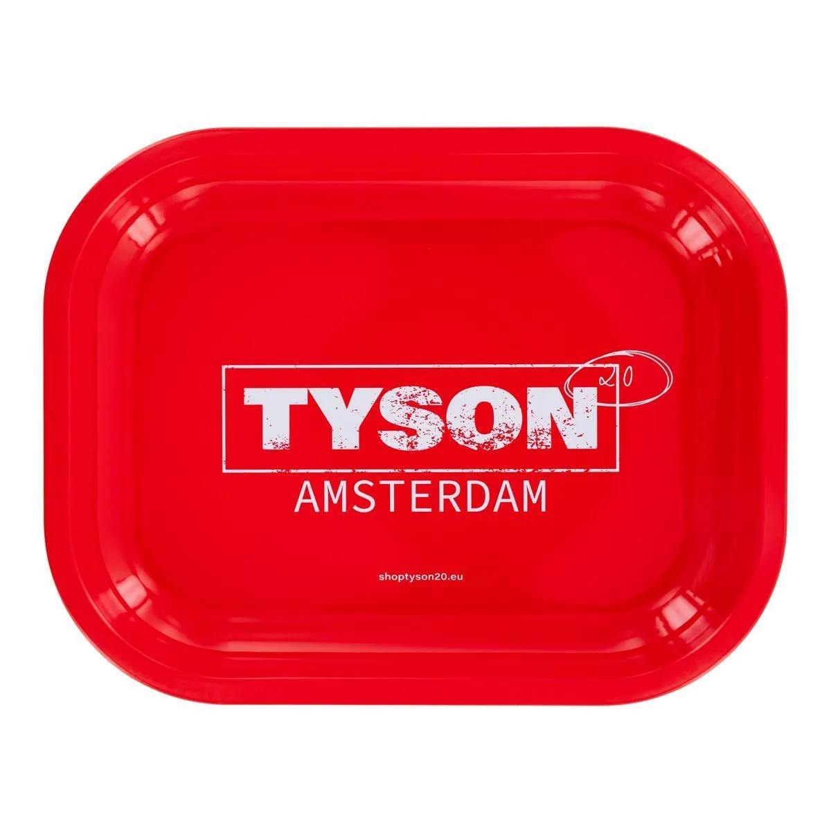 Plateau de roulage métal rouge "Tyson Amsterdam" — image 2