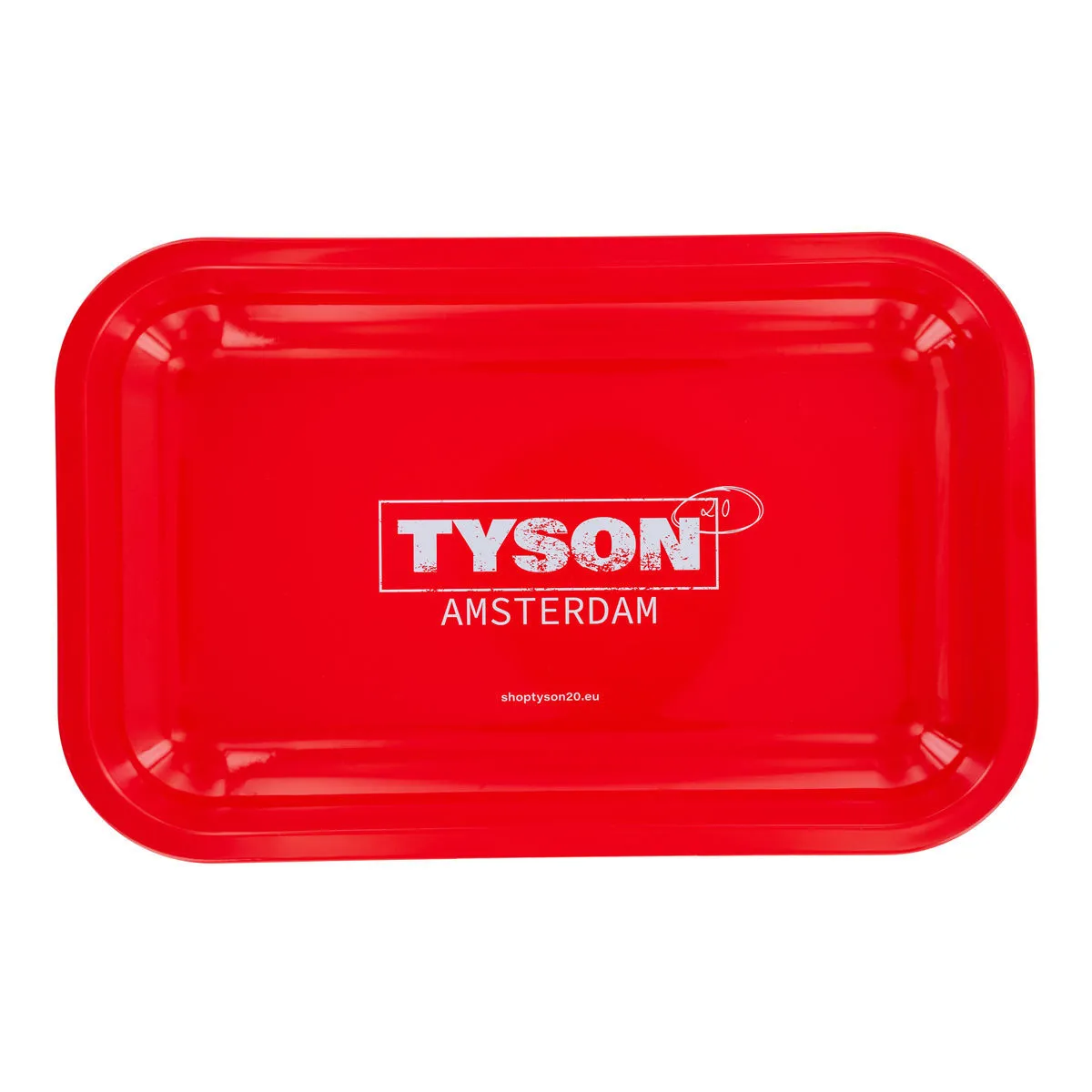 Plateau de roulage métal rouge "Tyson Amsterdam" — image 3