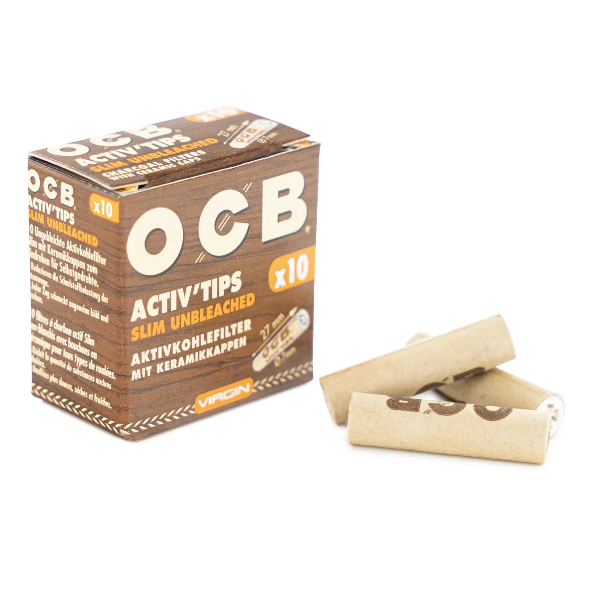 OCB Activ'Tips Slim filtres à charbon actif — image 3