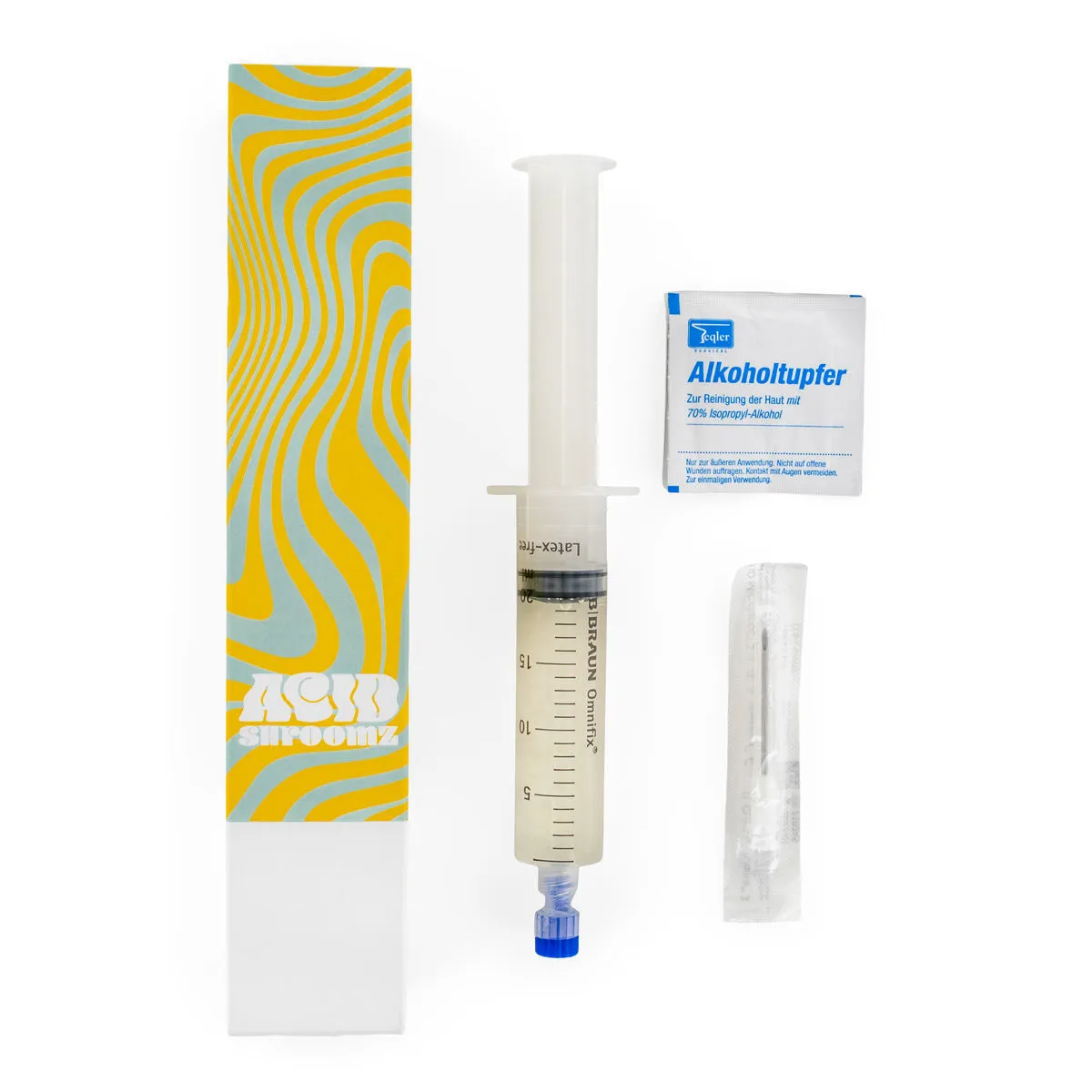 Seringue de culture liquide Psilocybe azurescens (Acid Shroomz) — image 4