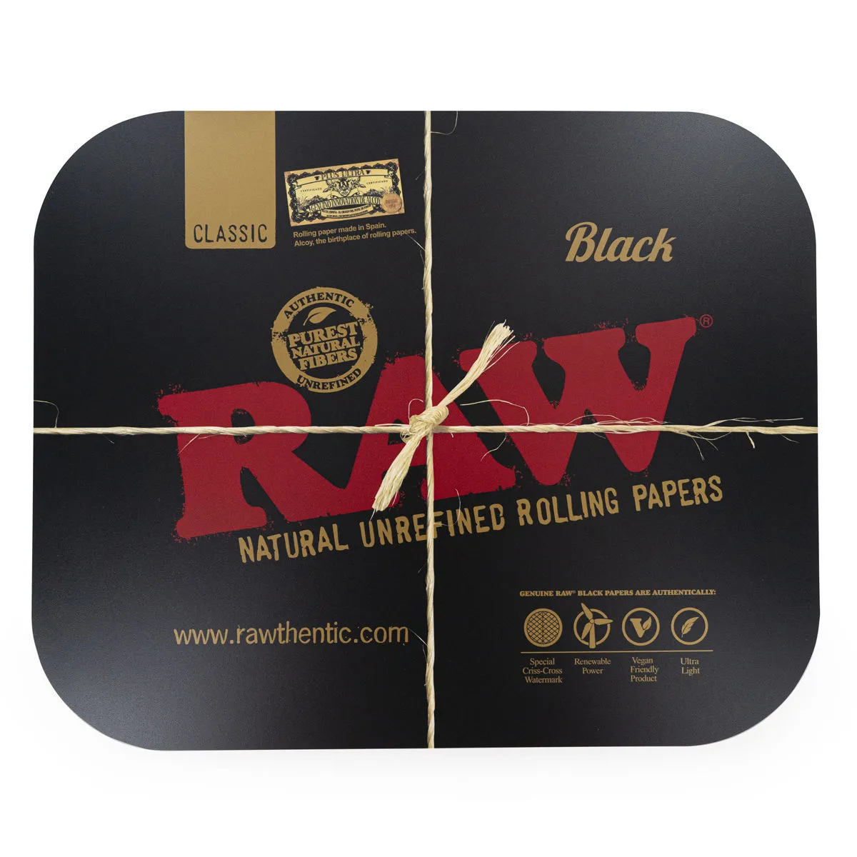 Couvercle magnétique pour plateau de roulage RAW