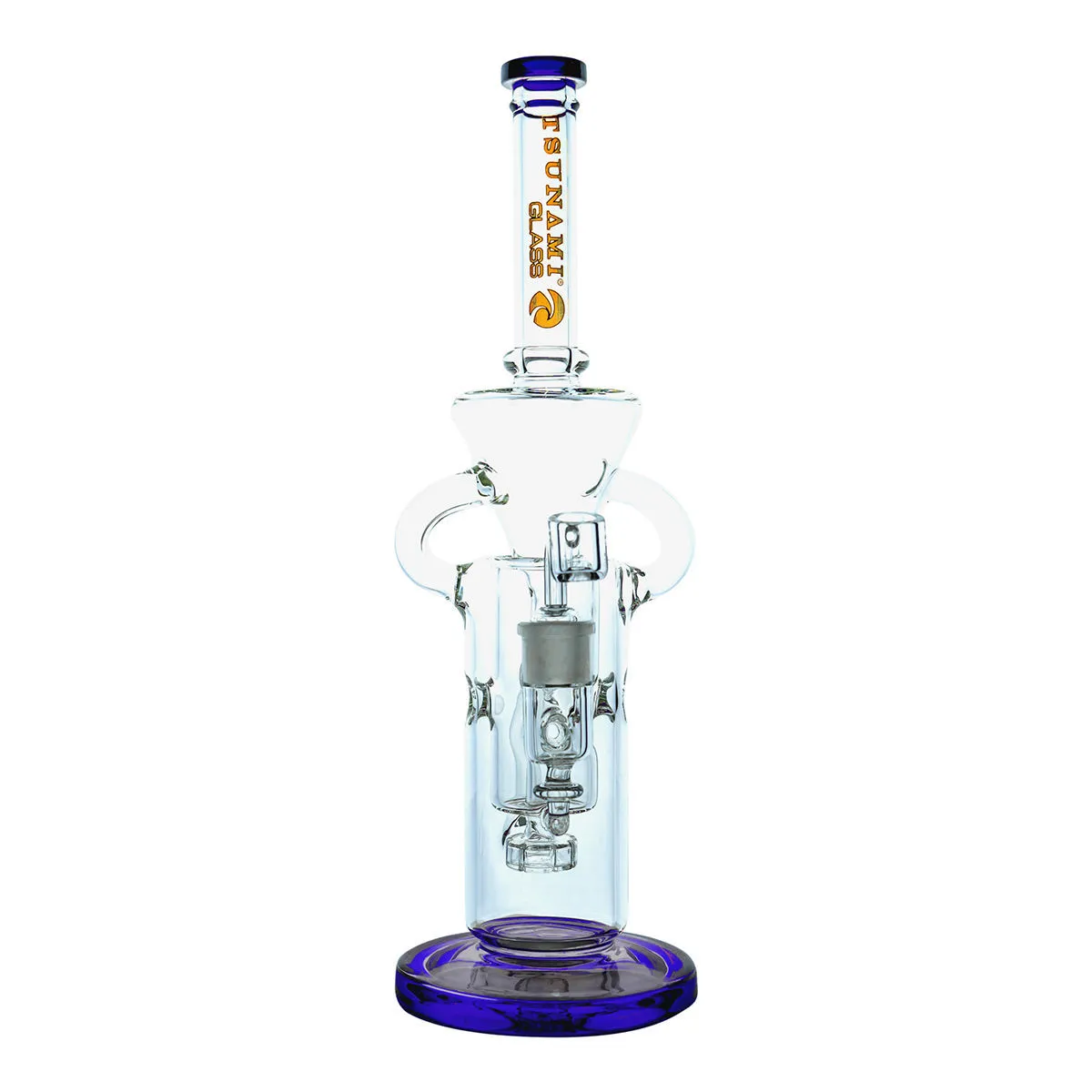 Dab Rig Recycler Suisse Shower Head 13'' (Tsunami Glass) — image 3