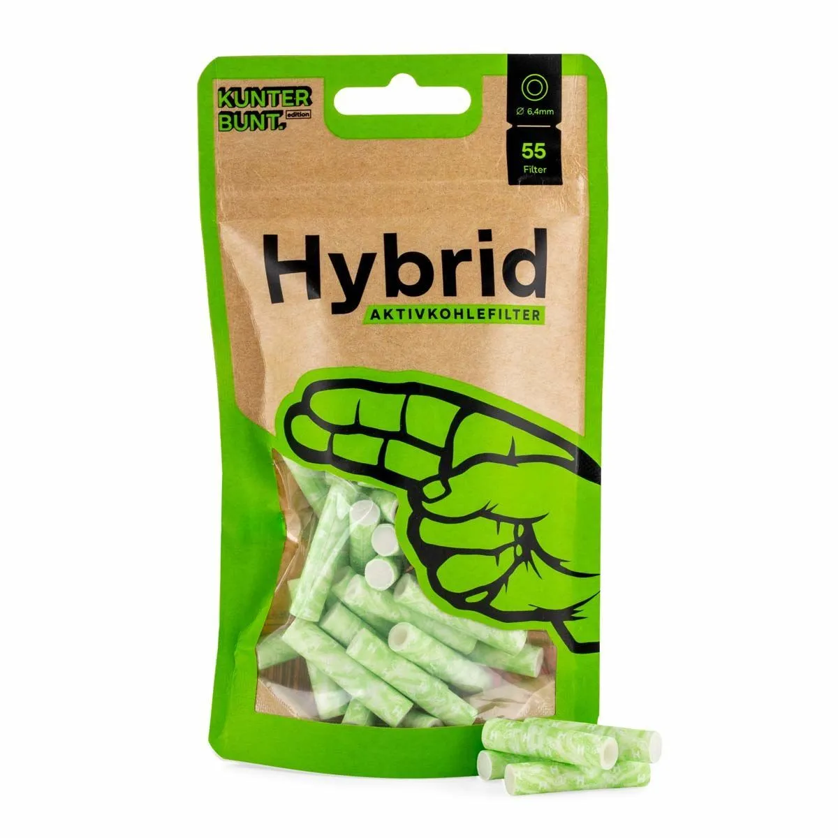 Filtres Supreme colorés Hybrid - 55 pièces en sachet — image 3