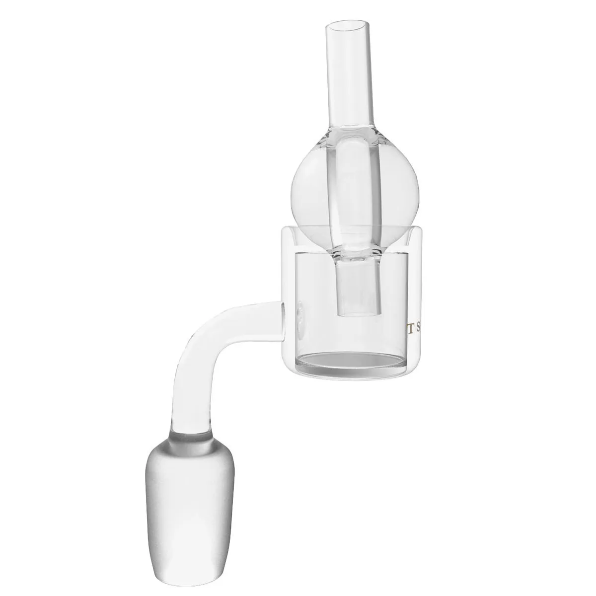 Banger en quartz thermique avec carb cap (Tsunami Glass) — image 2