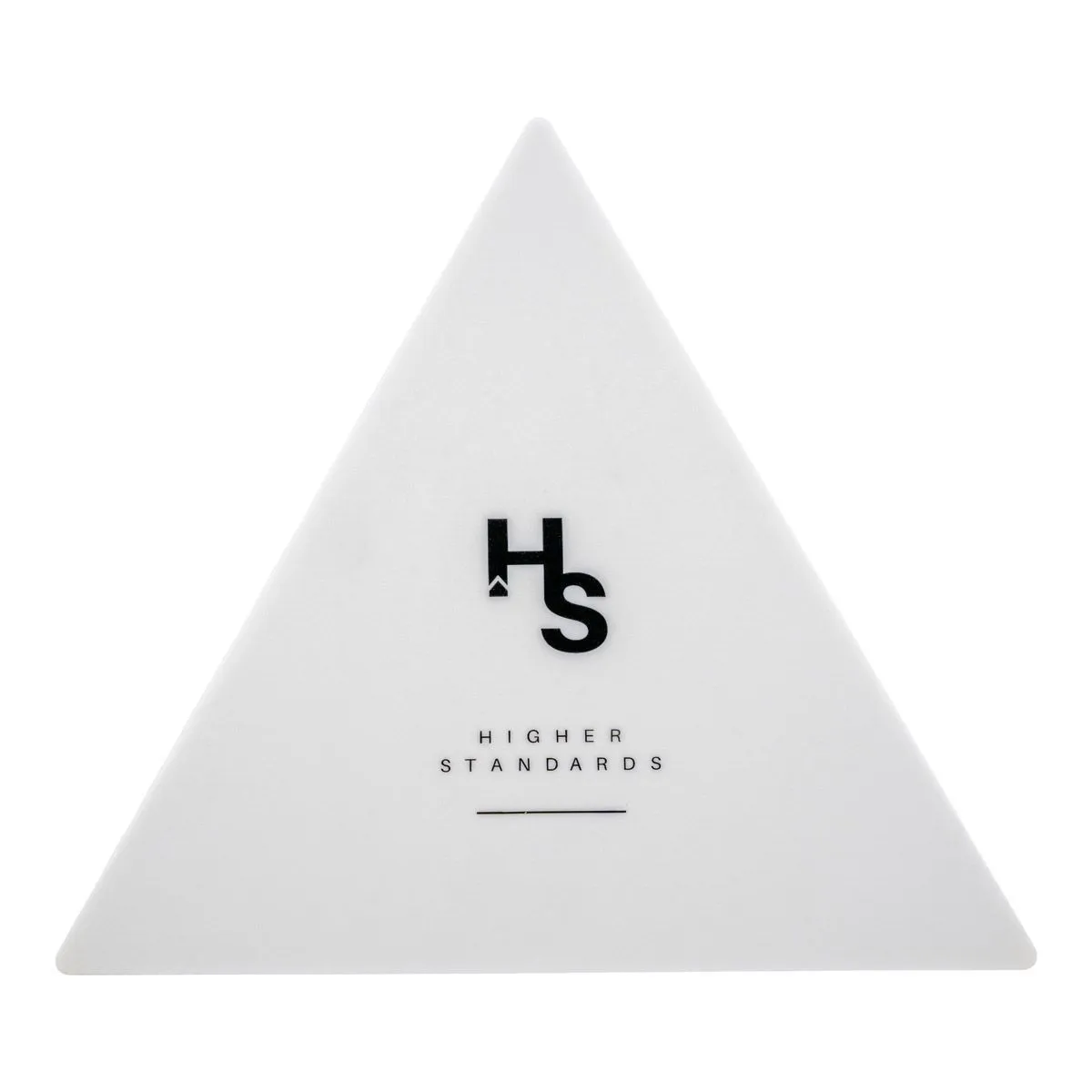 Tapis à concentré triangulaire blanc Higher Standards