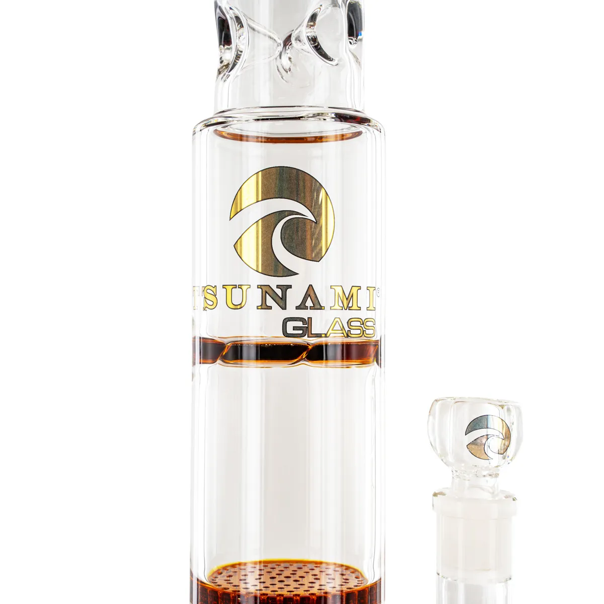 Bong Turbine Triple Honeycomb 18" (Tsunami Glass) — image 4