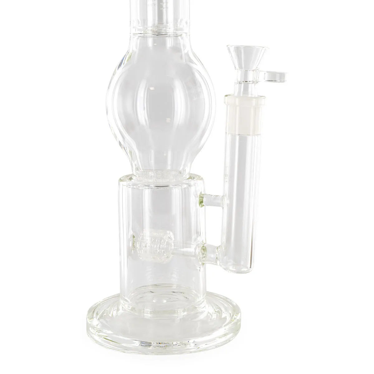 Bong en verre à triple percolateur Black Leaf — image 2